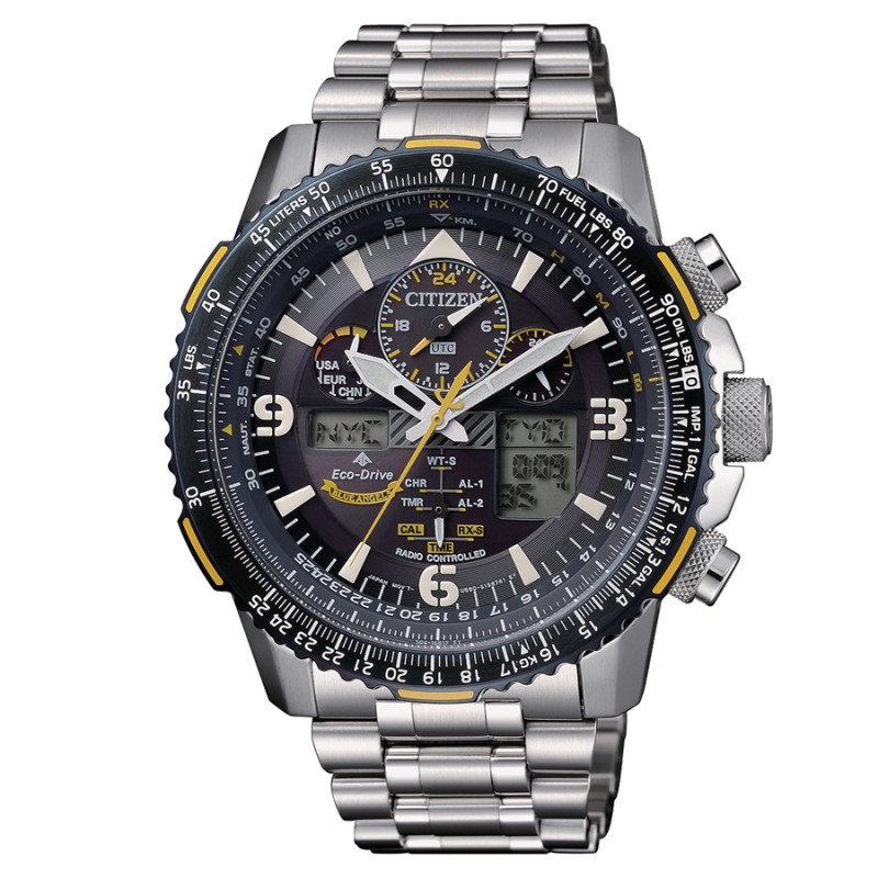 Citizen Blue Angels Radiocontrolado JY8078-52L