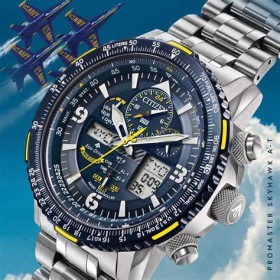 Citizen Blue Angels Radiocontrolado JY8078-52L
