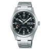 Seiko 5 Sports SRPG27K1 Field automático con esfera negra y brazalete de acero