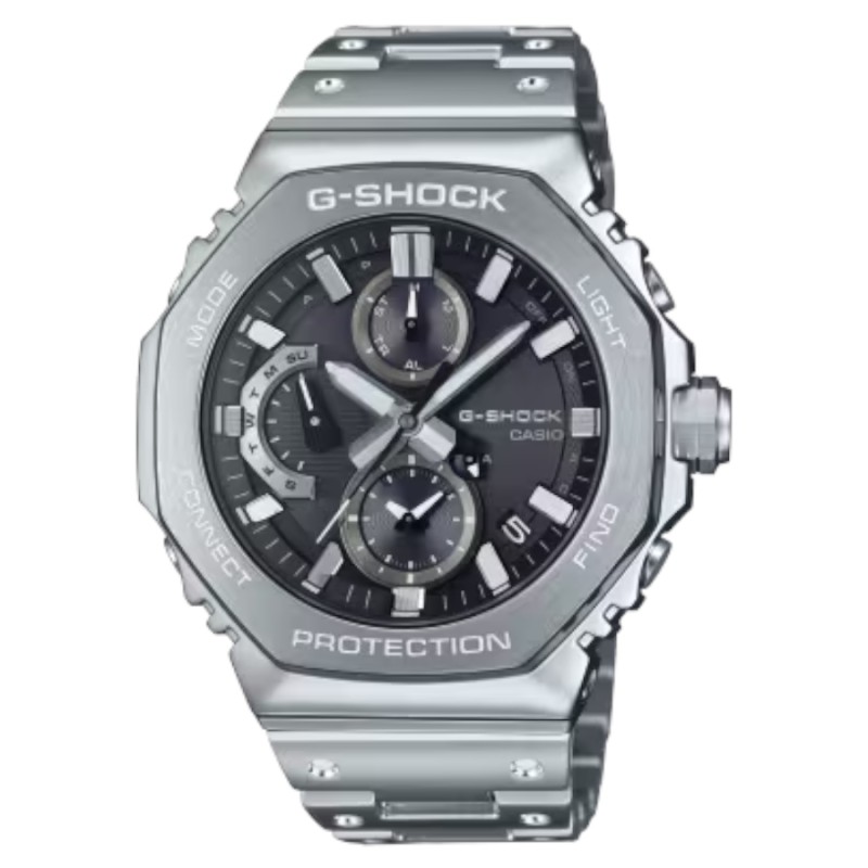 G-SHOCK GMC-B2100D-1AER Full Metal cronógrafo de acero con esfera negra
