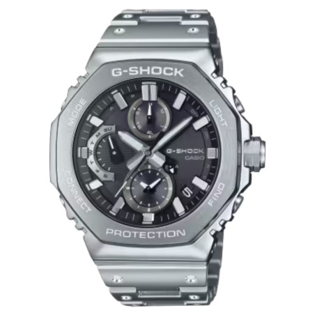 G-SHOCK GMC-B2100D-1AER Full Metal cronógrafo de acero con esfera negra