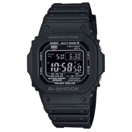 G-SHOCK GW-M5610U-1BER negro con pantalla invertida Tough Solar y Multi Band 6