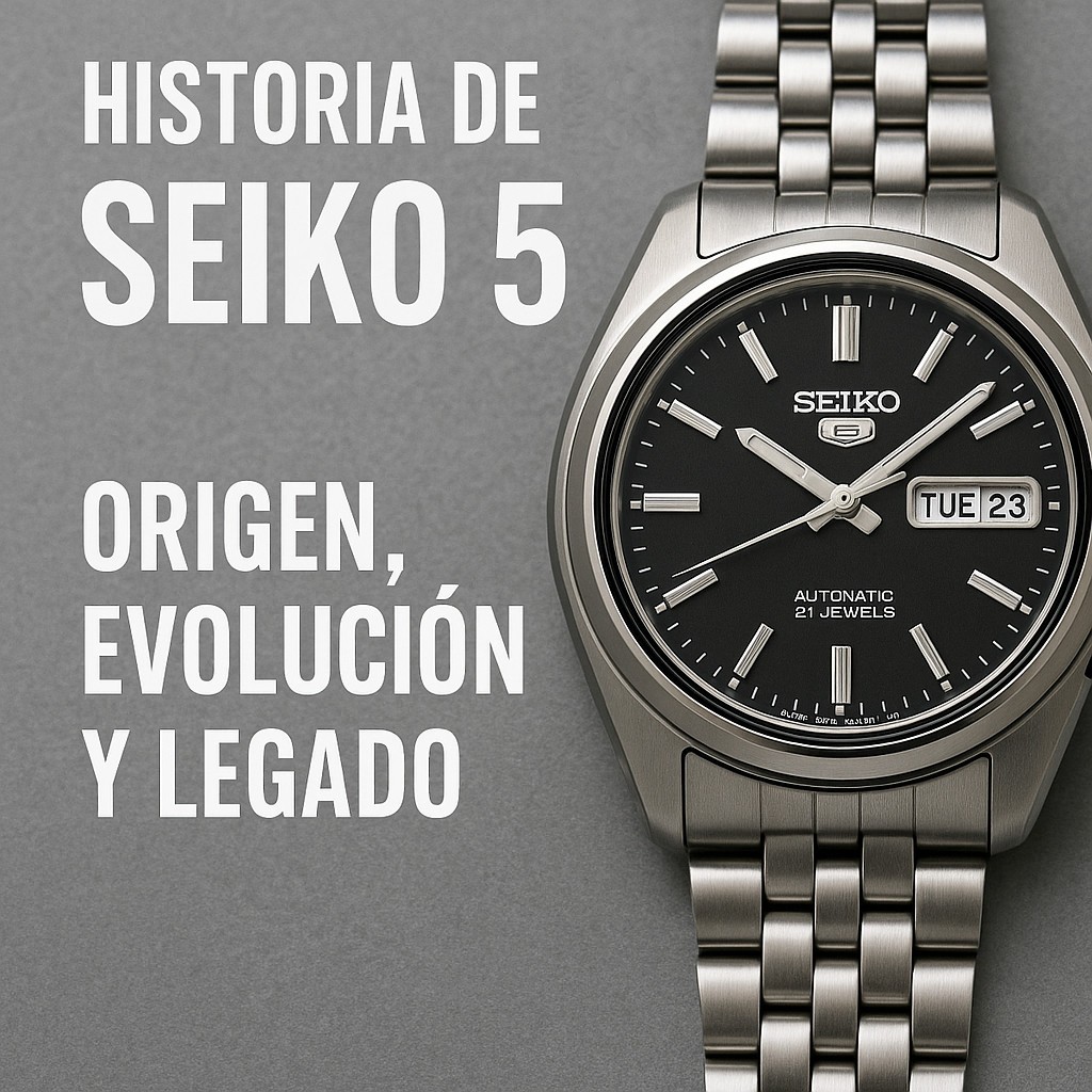 Seiko 5, el reloj que conquistó al mundo.